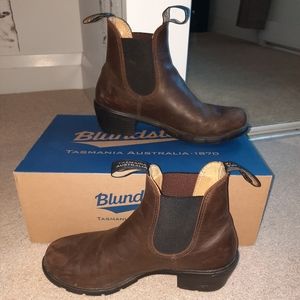 Blundstones with heel